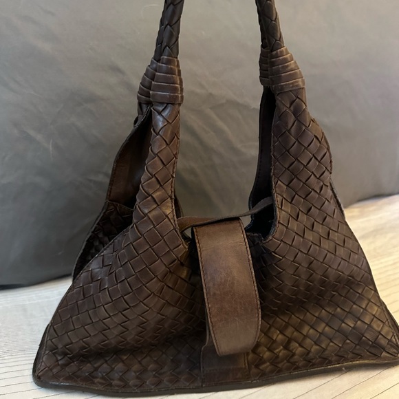 Bottega Veneta Brown Leather Hobo Bag - Picture 2 of 11